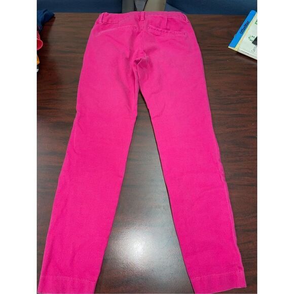 Old Navy Pink Pixie Mid Rise Capri Pants Size 0 Regular - Picture 4 of 6